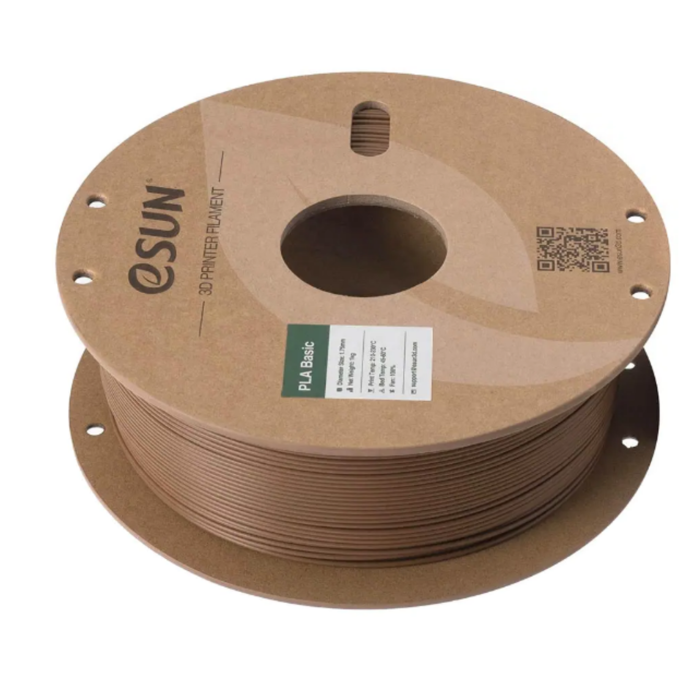 eSun 1.75mm PLA-Basic 3D Printing Filament 1kg Brown Color -3D Printers/Pens -Filaments -Robocraze