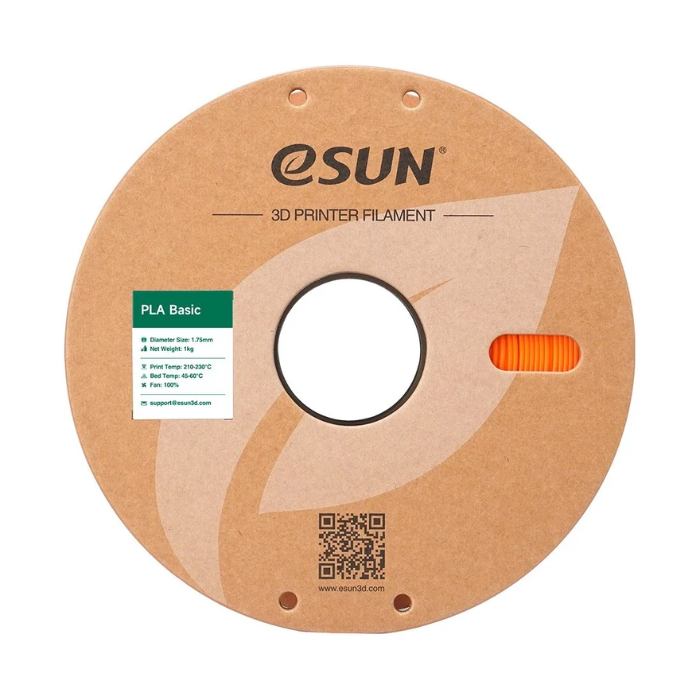 eSun 1.75mm PLA-Basic 3D Printing Filament 1kg orange Color -3D Printers/Pens -Filaments -Robocraze