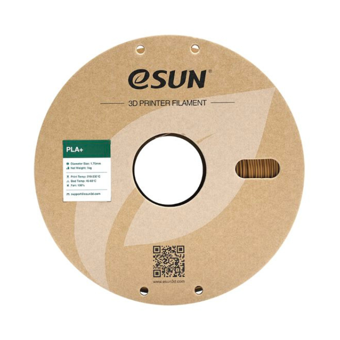 eSun 1.75mm PLA+ 3D Printing Filament 1kg Light Brown Color -3D Printers/Pens -Filaments -Robocraze