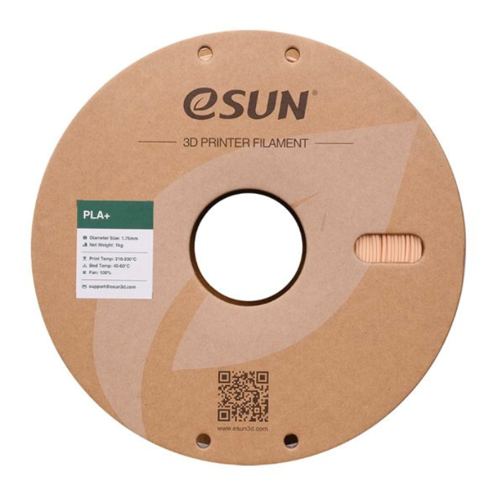 eSun PLA+ 1.75mm 3D Printing Filament 1kg Beige Color -3D Printers/Pens -Filaments -Robocraze