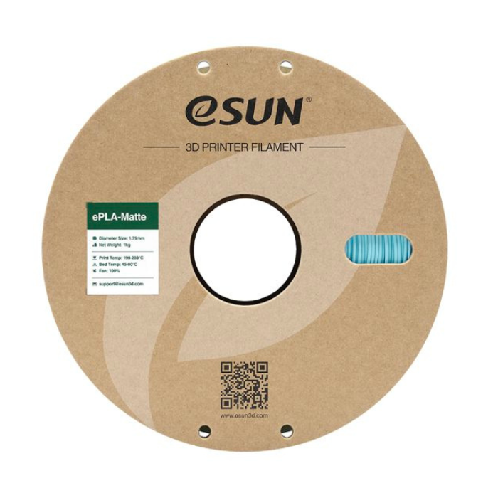 eSun PLA+ 1kg 1.75mm 3D Printing Filament Light Blue Color -3D Printers/Pens -Filaments -Robocraze