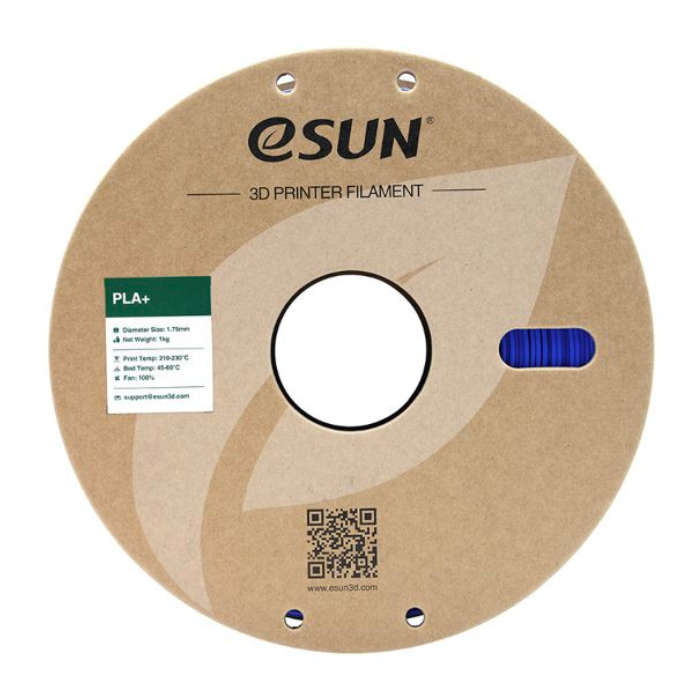 eSun PLA+ 3D Printing Filament 1.75mm 1kg Blue Color -3D Printers/Pens -Filaments -Robocraze
