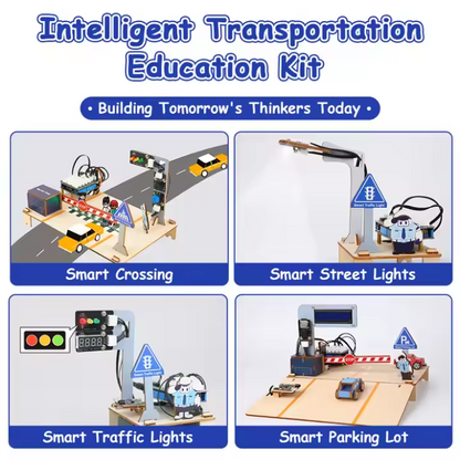 ACEBOTT ESP32 Intelligent Transportation Kit – Advanced DIY Kits, STEM Kits, Robot Kits -Robocraze