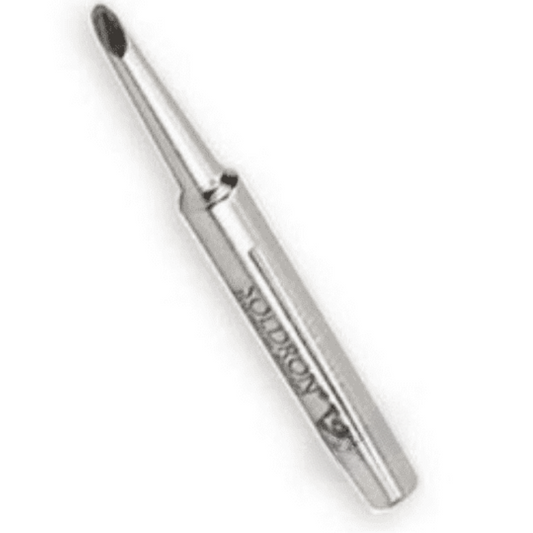 Soldron BN25S3 Nickel Plated Spade 3mm Bit – Durable soldering bit - Soldering Kit - Robocraze