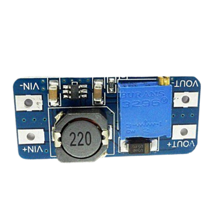MT3608 DC-DC Boost Module – MT3608 module for efficient voltage boosting. -Power Converter -Robocraze