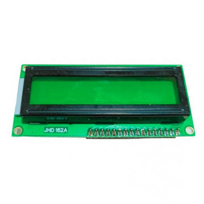 16x2 Green LCD with Soldered I2C/IIC Interface - Robocraze