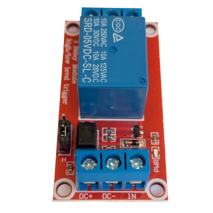 1CH 5v Relay Board High/Low Level Trigger with Optocoupler -Robocraze