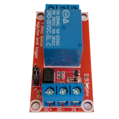 1CH 5V Relay Board High/Low Trigger + Optocoupler – 5V relay board. -Relay Module -Robocraze