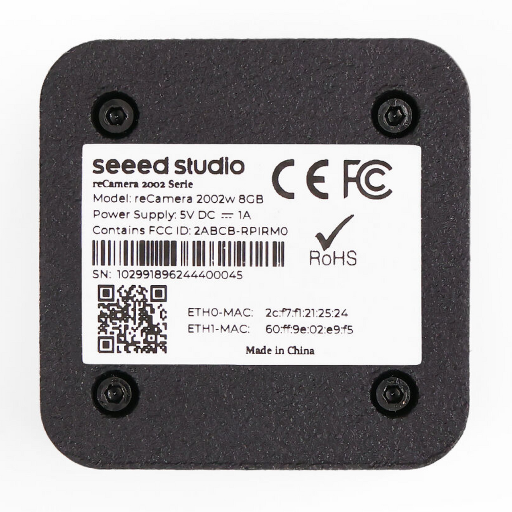 reCamera 2002w 8GB -Open-Source Pocket-Sized AI Camera Module -Seeed Studio -AI Camera -Robocraze