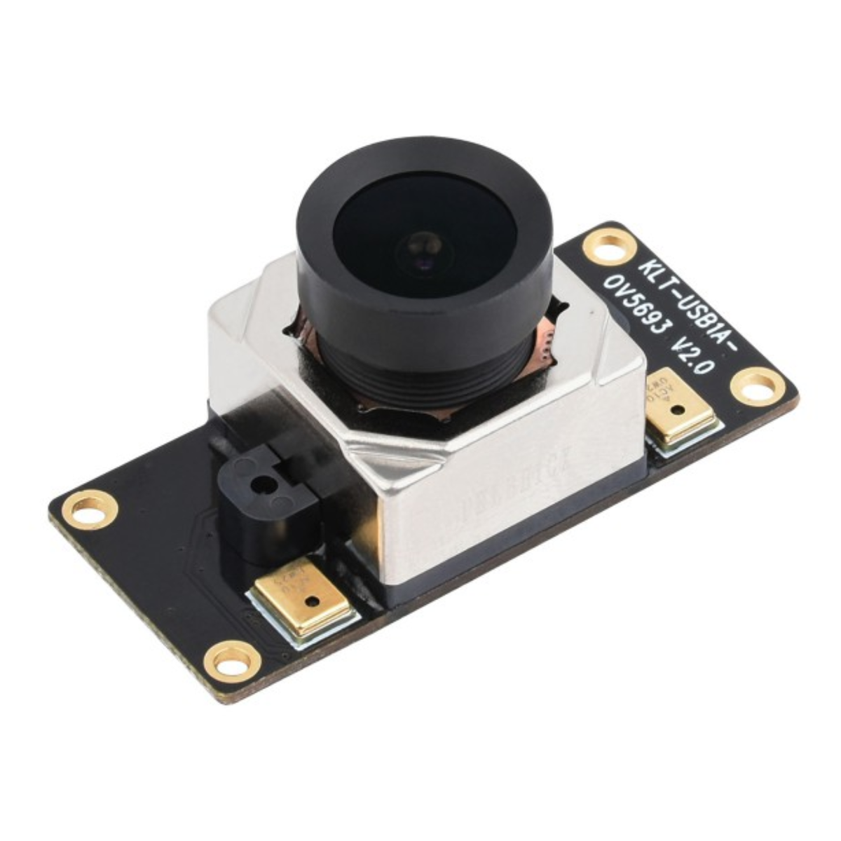 Waveshare OV5693 5MP USB Camera (A) – 5MP M12 Camera Module with Auto Focus & Dual Microphones
