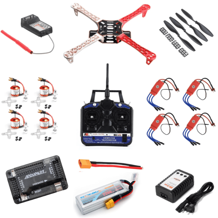 Quadcopter DIY Drone Combo Kit