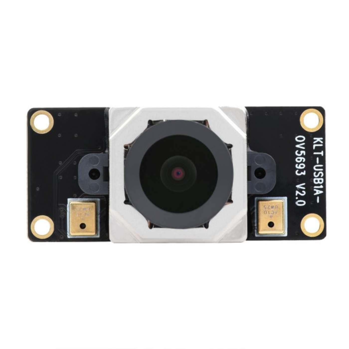 Waveshare OV5693 5MP USB Camera (A) – 5MP M12 Camera Module with Auto Focus & Dual Microphones