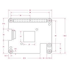 Official Raspberry Pi AI HAT+ 26 TOPS -Raspberry Pi -Raspberry Pi Boards -Robocraze