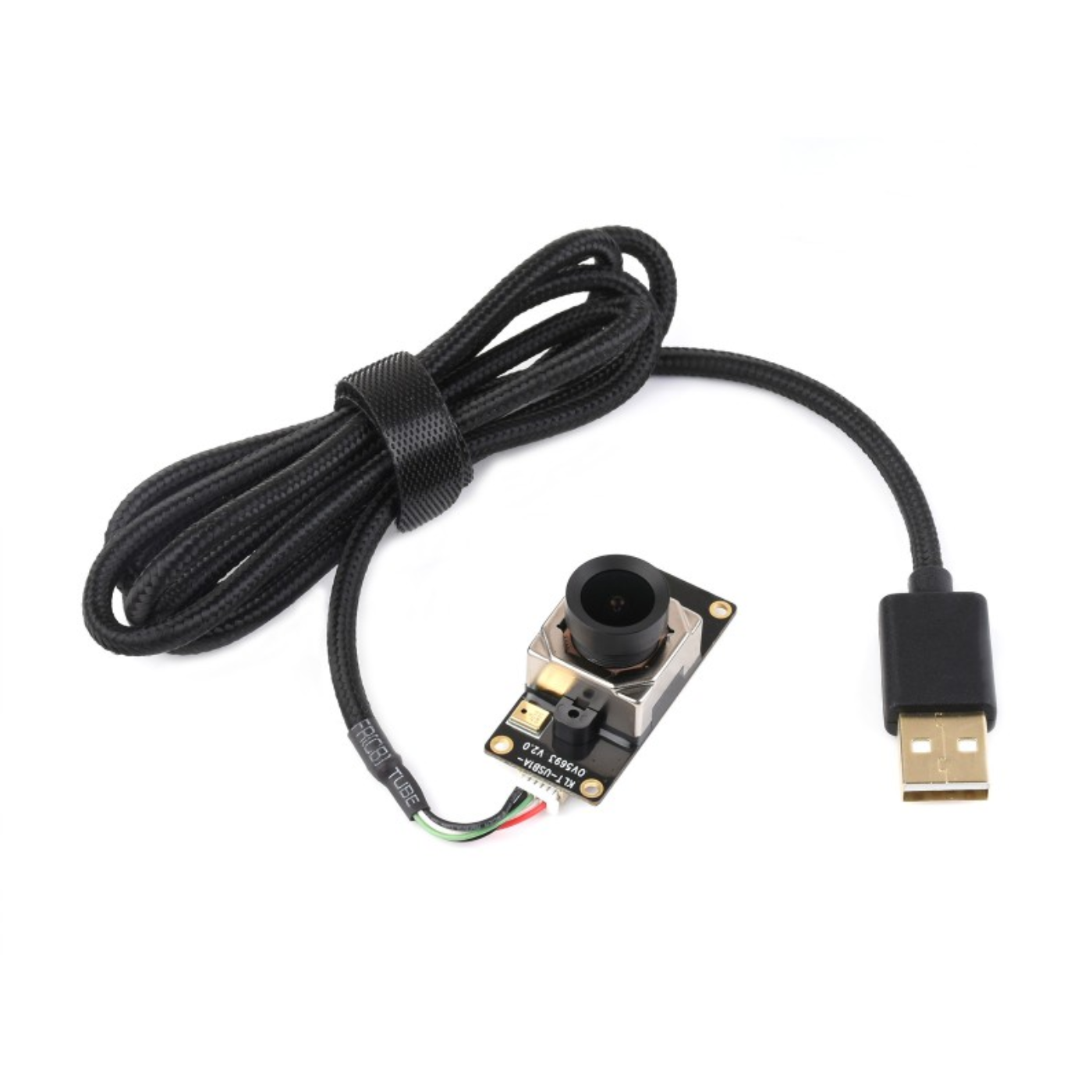 Waveshare OV5693 5MP USB Camera (A) – 5MP M12 Camera Module with Auto Focus & Dual Microphones