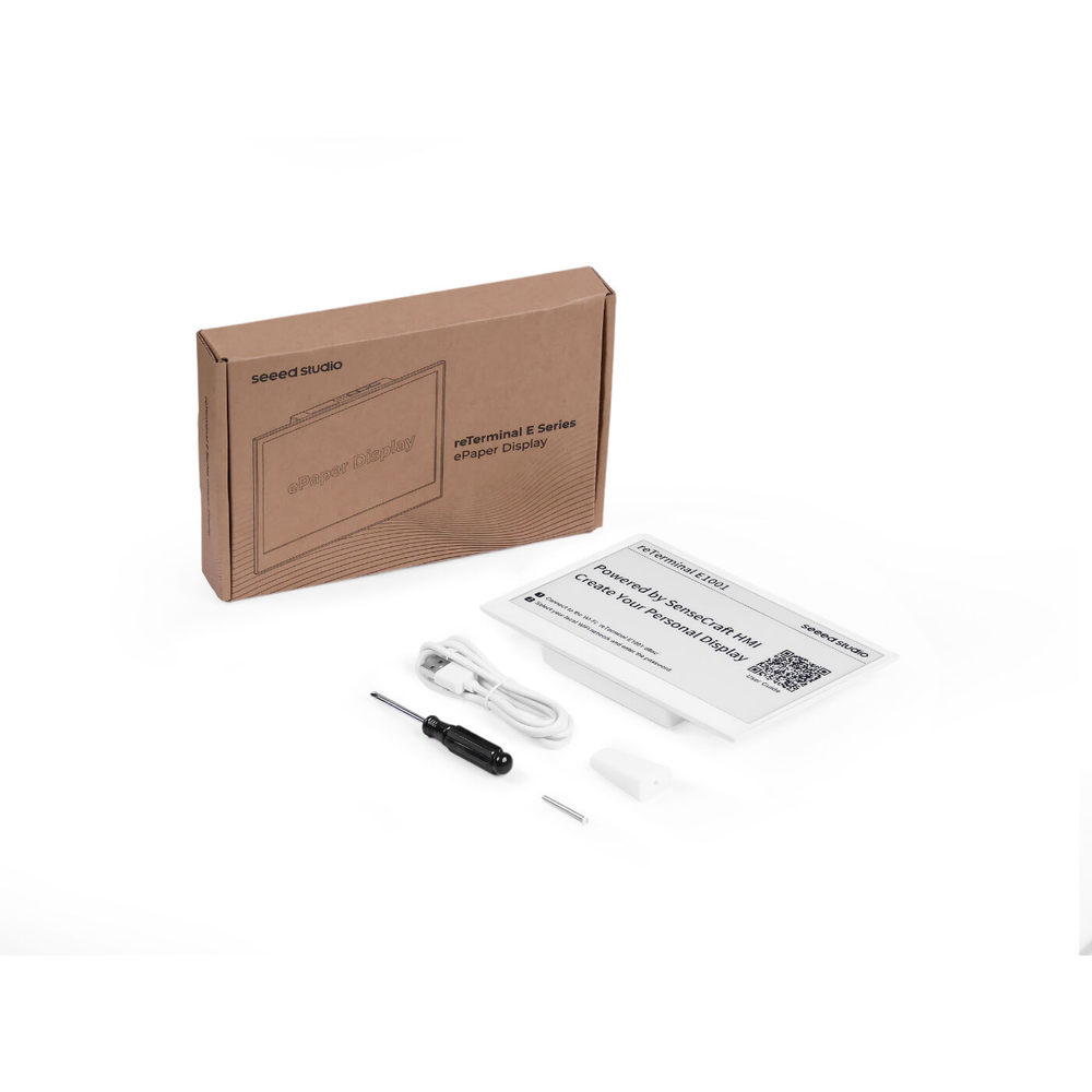 reTerminal E1001 – 7.5" Monochrome ePaper Display with ESP32-S3 -Robocraze