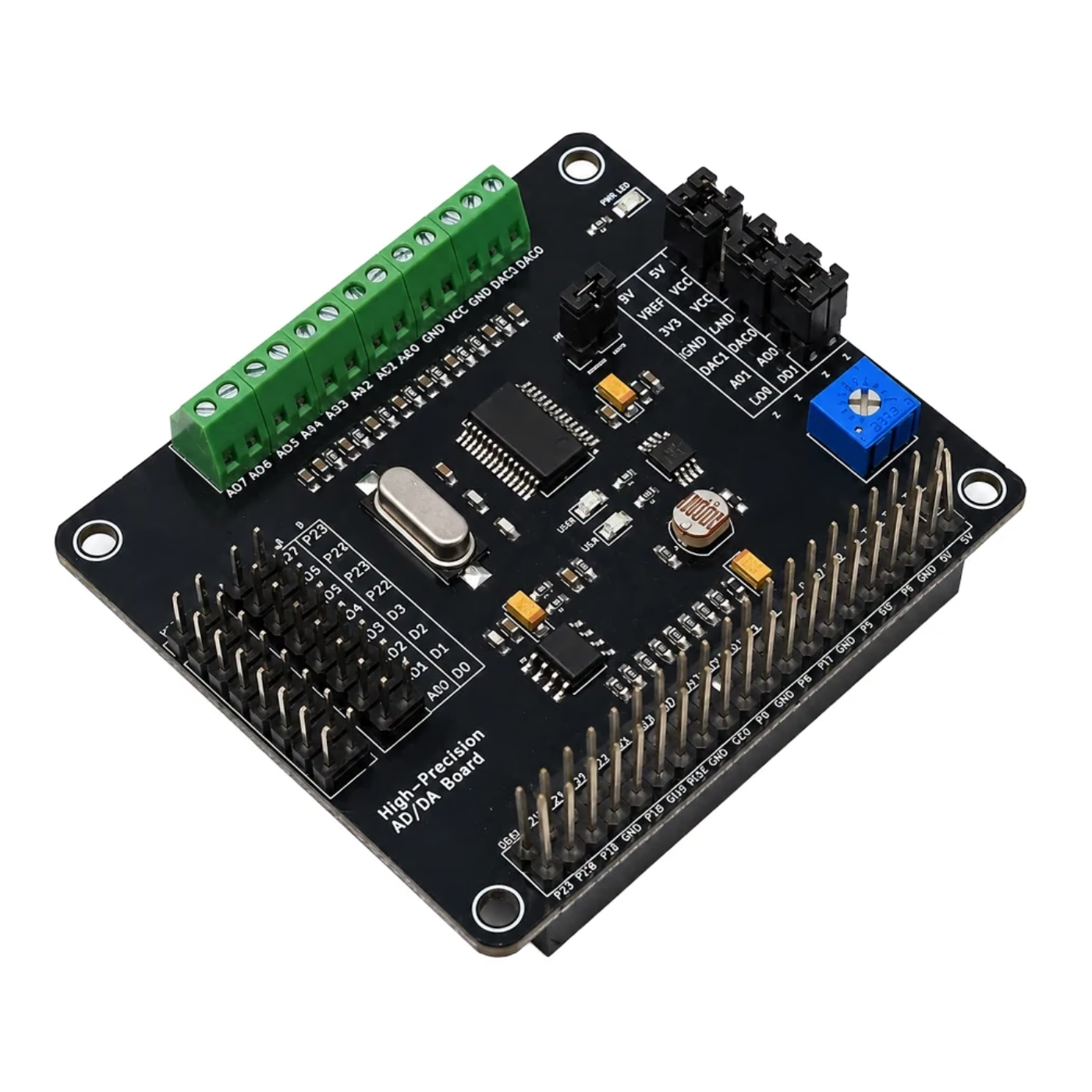 SmartElex High-Precision AD/DA Expansion Board for Raspberry Pi