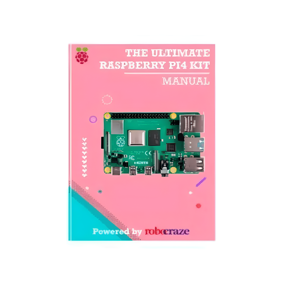 Raspberry Pi4 8GB Model B Ultimate Kit – Feature-packed Pi4 8GB kit with sensors -Robocraze