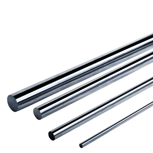 500mm Chrome Plated Stainless Steel Smooth Rod 8mm – Linear motion 3D printer part. -3D Printer Accessories -Robocraze