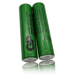 GP AAA 24G R03 Carbon Battery 1.5V (2-Pack) – AAA battery for clocks, remotes & small devices.-Battery -Robocraze