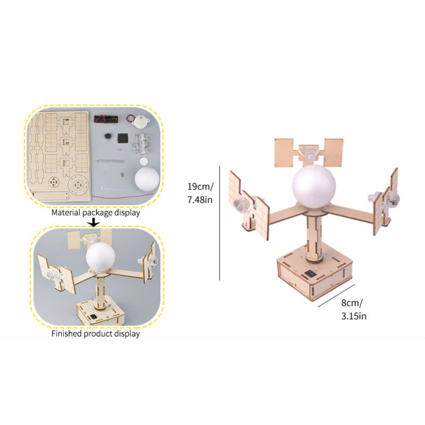 Pludo STEM Toy Space DIY Kit – Satellite Communication Experiment for Ages 14-16 | Grade 9-10 -DIY Kit -Pludo Educational Toy -Robocraze