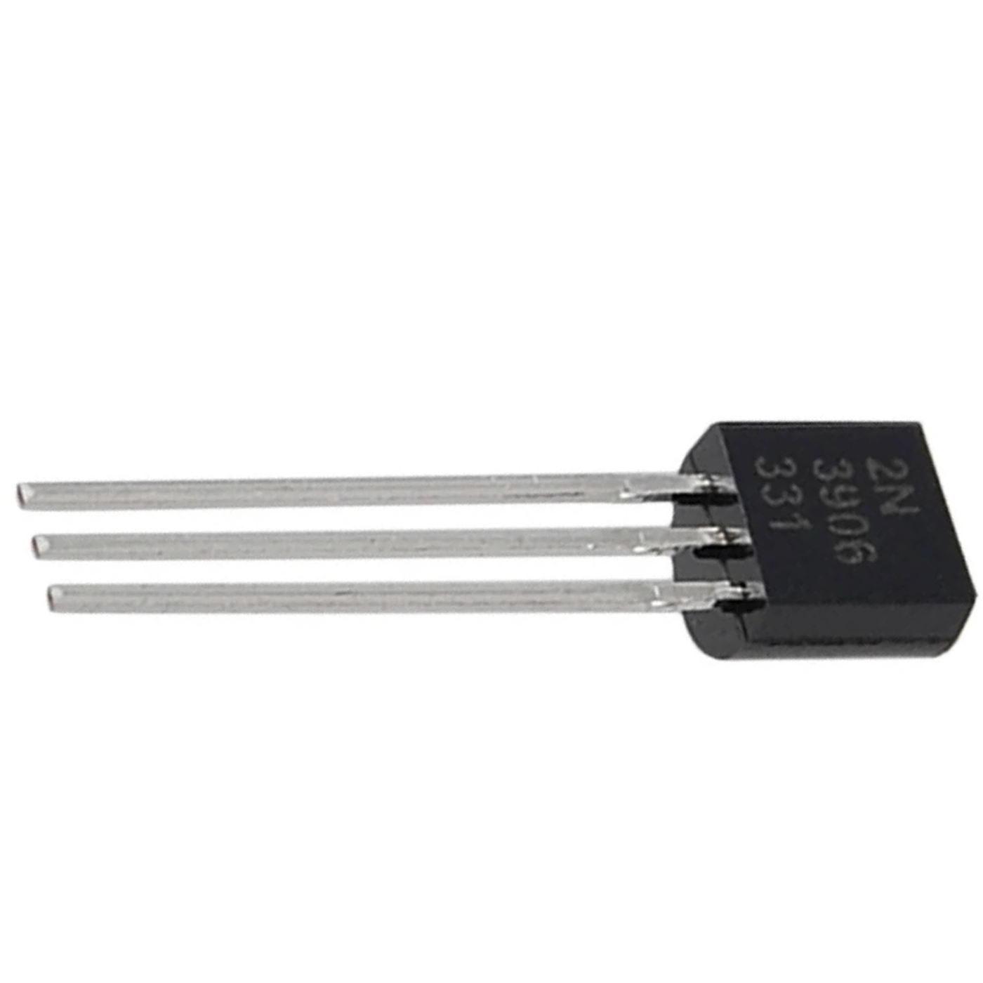 2N3906 PNP Bipolar Junction Transistor (TO-92)-Basic Components -Electronic Components -Transistors -Robocraze