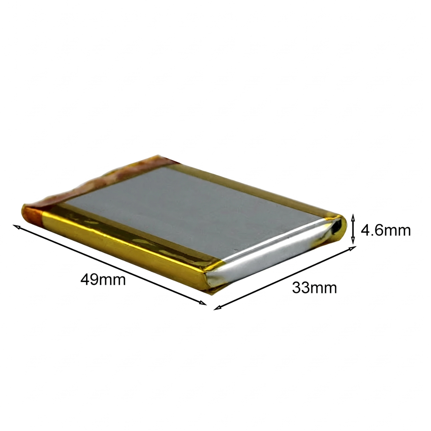 3.7V 1800mAh Li-Po Rechargeable Battery 524350 - Robocraze