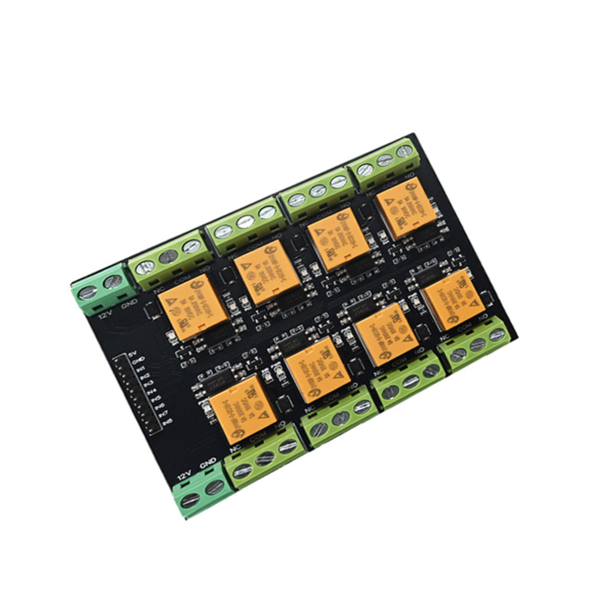 SmartElex 12V 3A 8 Channel Signal Relay Module – Robocraze