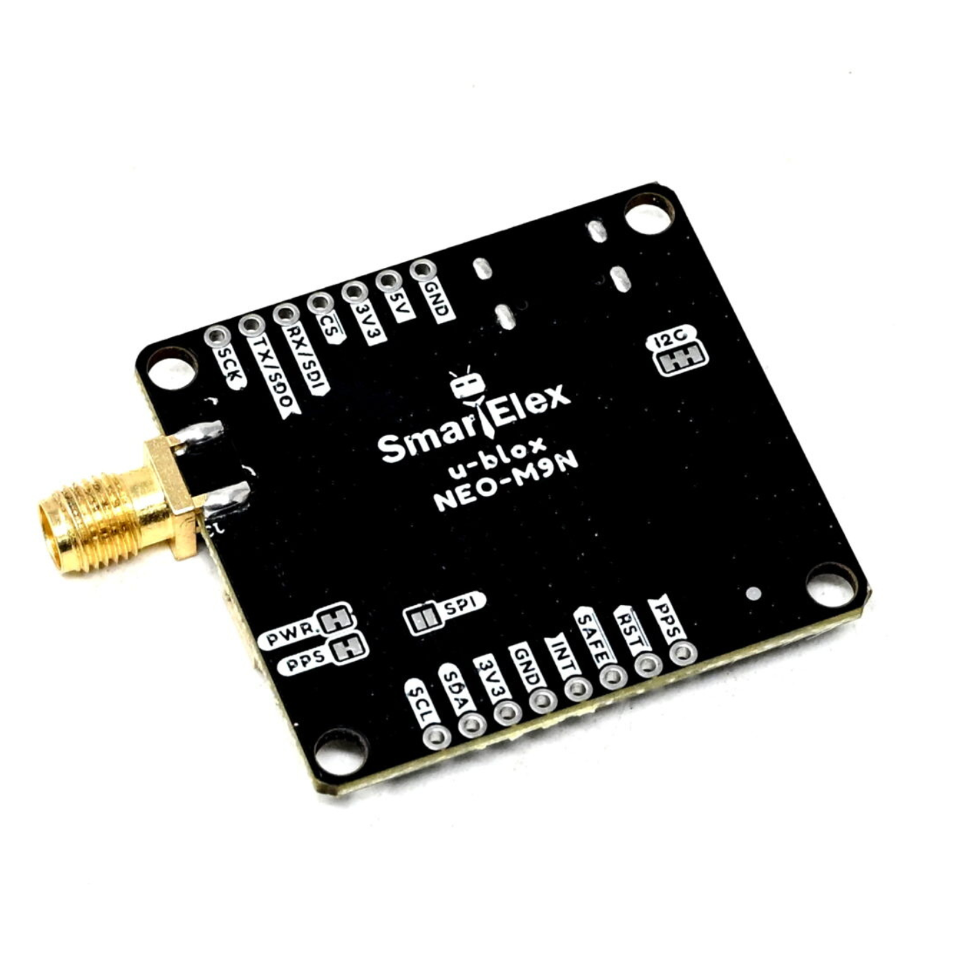 Neo M9n Gps Module With Raspberry Pi SmartElex NEO-M9N GPS Breakout Board with GNSS Module & SMA Connector ...