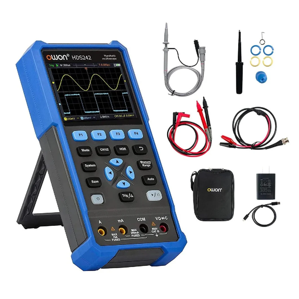 Owon HDS242 40MHz Digital Multimeter – High-speed DSO & multimeter for testing.-Digital Multimeter -Robocraze