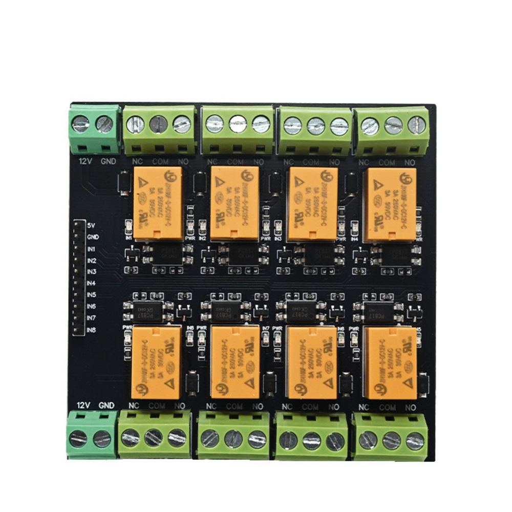 SmartElex 12V 3A 8 Channel Signal Relay Module – Robocraze