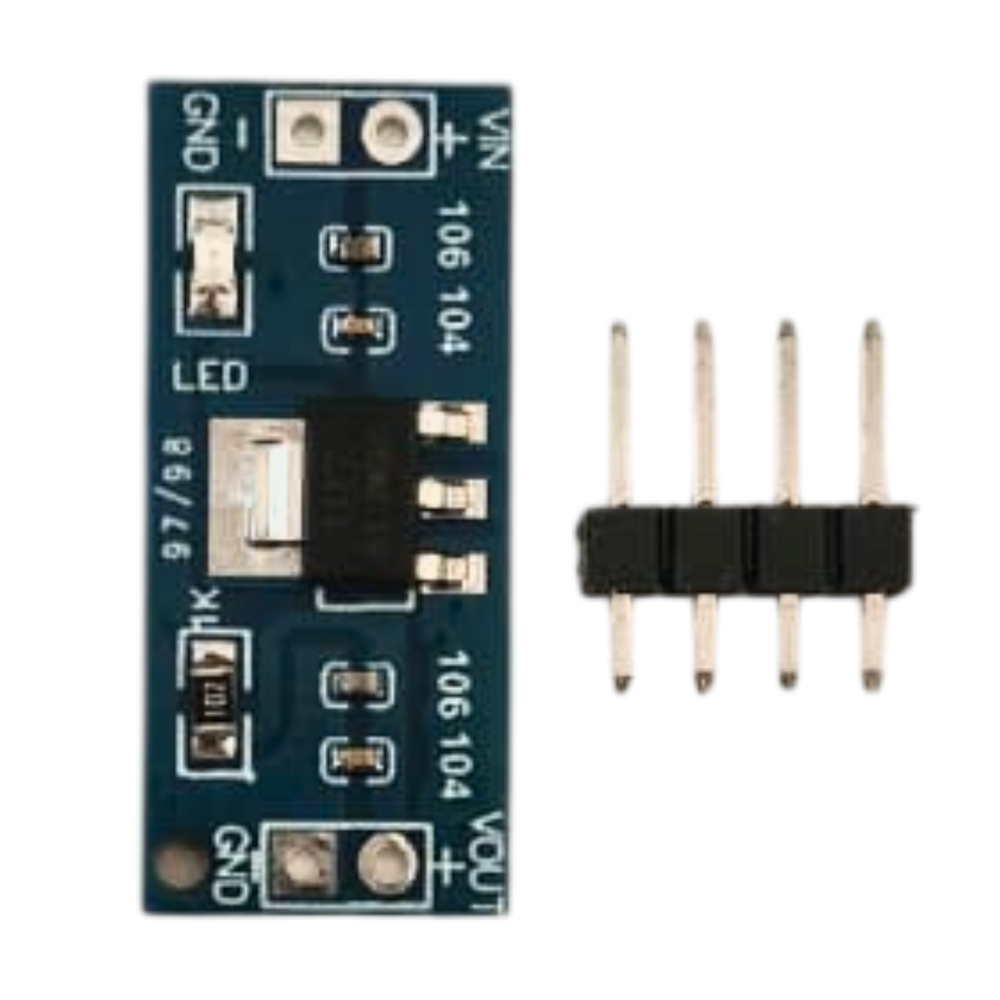 AMS1117 3.3V Power Supply Module – Compact AMS1117 for stable 3.3V. -Power Supply Module -Robocraze