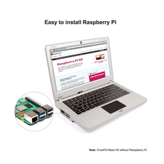 Elecrow CrowPi2 Raspberry Pi Laptop – All-in-one kit for coding & hardware. -STEM Kit -Robocraze