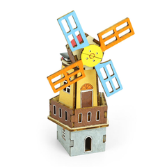 Pludo STEM Kit Sun &amp; Spin – DIY Science Toy for Kids 8–11 | Grade 3–5 Solar Windmill Activity -DIY Kit -Pludo Education Kit -Robocraze