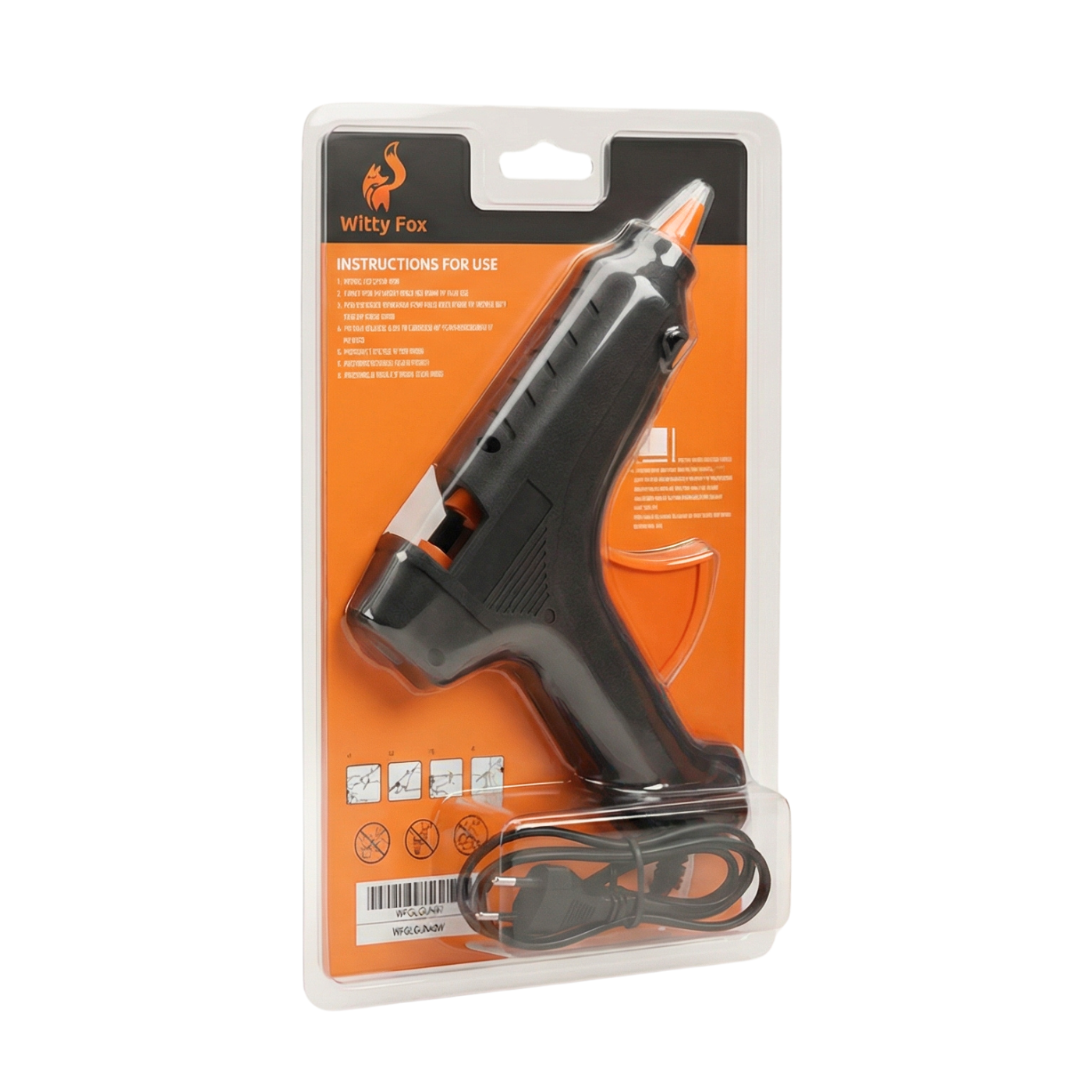 Witty Fox Hot Melt Glue Gun 40W with EU Plug