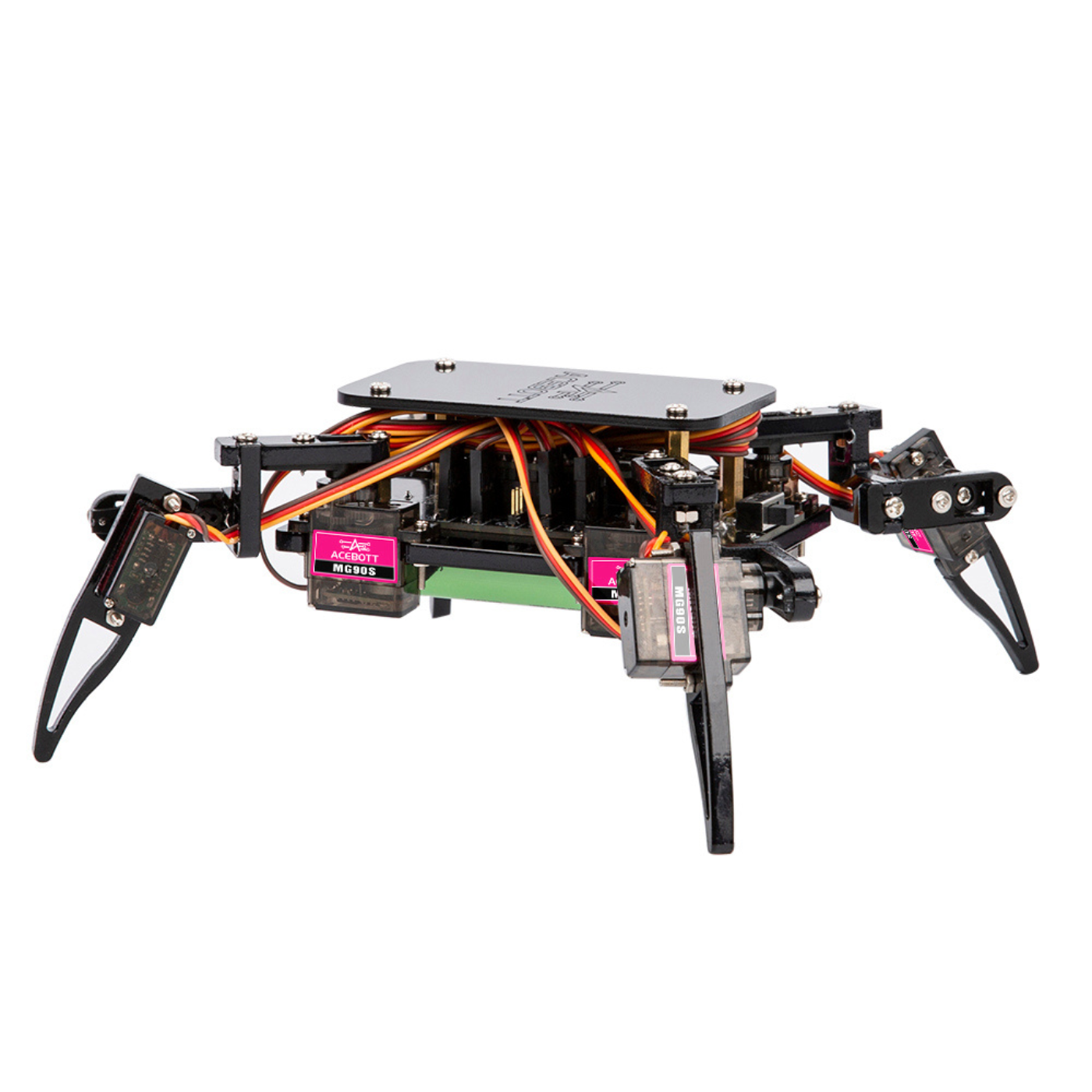 ACEBOTT QD020 ESP8266 Quadruped Bionic Spider Robot kit with Arduino IDE/ACECode(Scratch)