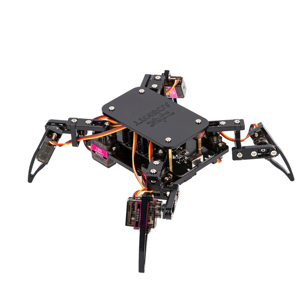 ACEBOTT QD020 ESP8266 Quadruped Bionic Spider Robot kit with Arduino IDE/ACECode(Scratch)