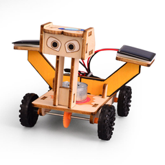 Pludo STEM Kit Lunar Rover – DIY Science Experiment Kit for Kids 11–14 | Grade 6–8 Solar Energy Model DIY Kit -Pludo Education Kit -Robocraze