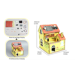 Pludo STEM Kit Rain Sensor Home – DIY STEM Toy for Kids 11–14 | Grade 6–8 Smart House Kit -DIY Kit -Pludo Education Kit -Robocraze
