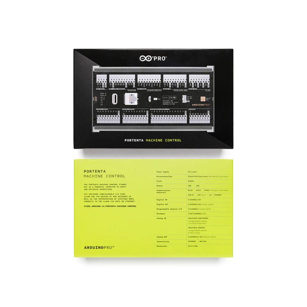 Official Arduino Portenta Machine Control Unit  - Robocraze