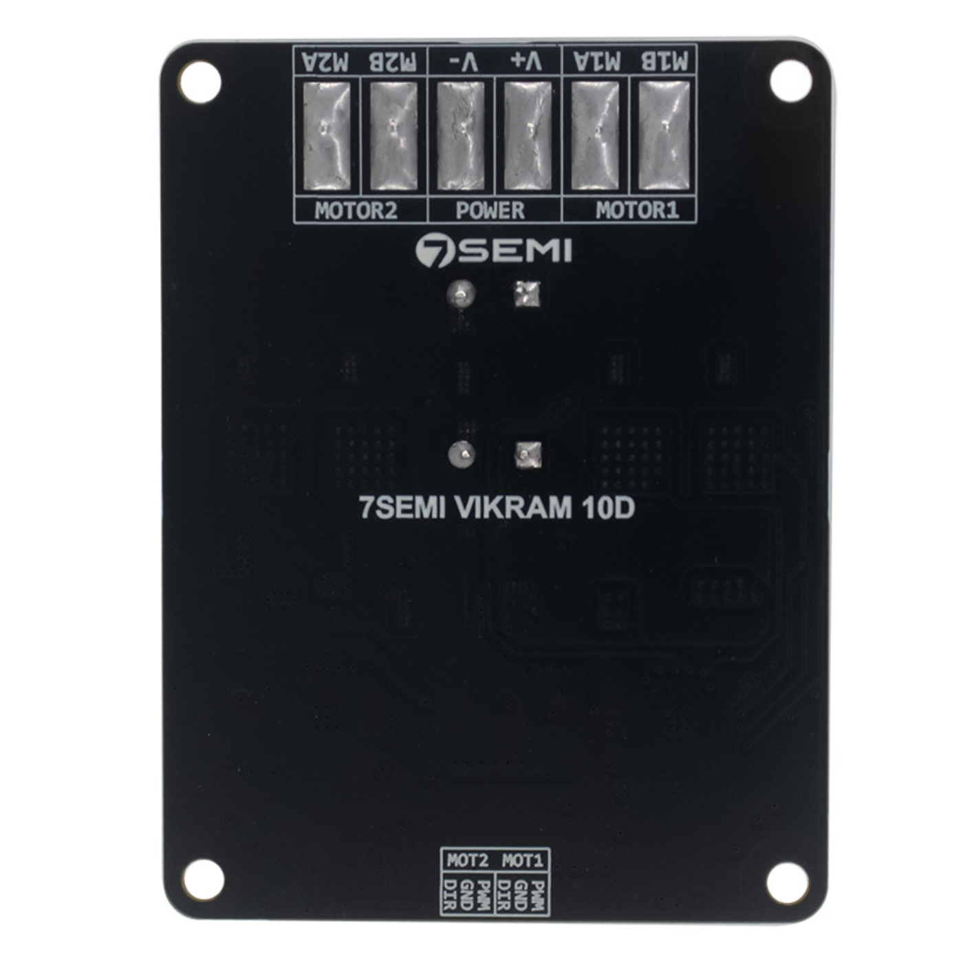 7Semi 10A Dual Channel DC Motor Driver 5V–30V VIKRAM-3010D - Robocraze