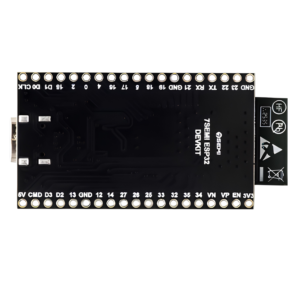 7Semi ESP32-DevKitC ESP32-WROOM Wi-Fi & BT/Bluetooth LE Development Board - Robocraze