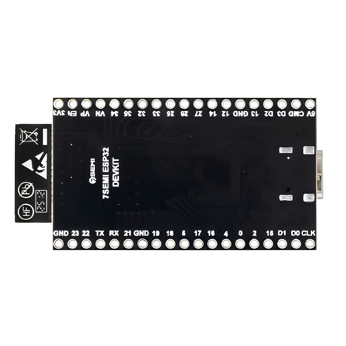 7Semi ESP32-DevKitC ESP32-WROVER Wi-Fi Bluetooth Development Board - Robocraze