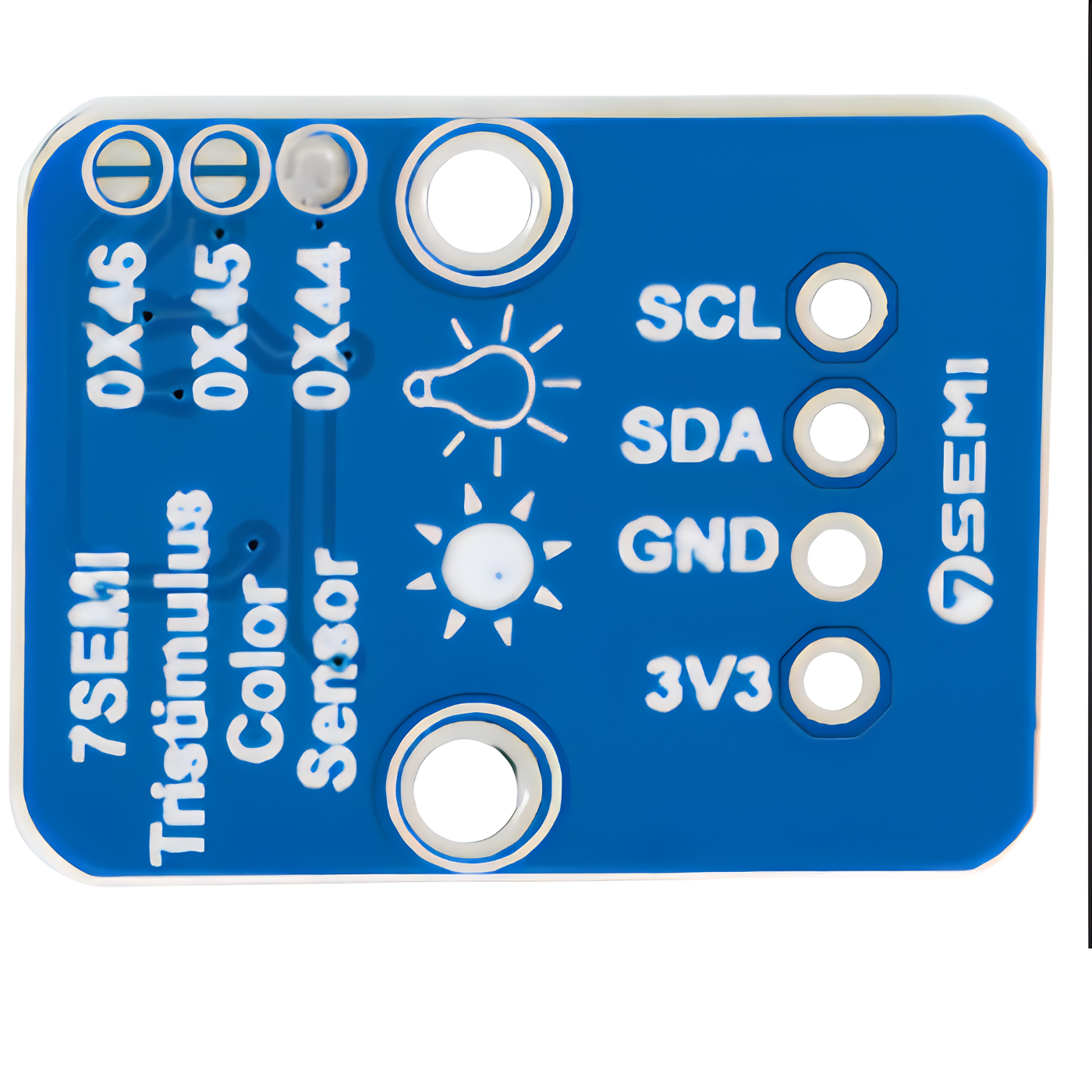 7Semi OPT4048 Tristimulus Color Sensor Module I2C - Robocraze