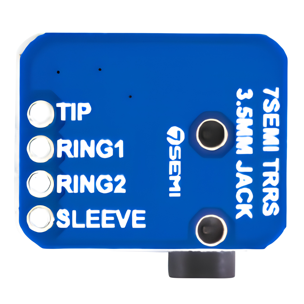 7Semi TRRS 3.5mm Audio Jack Breakout Module - Robocraze