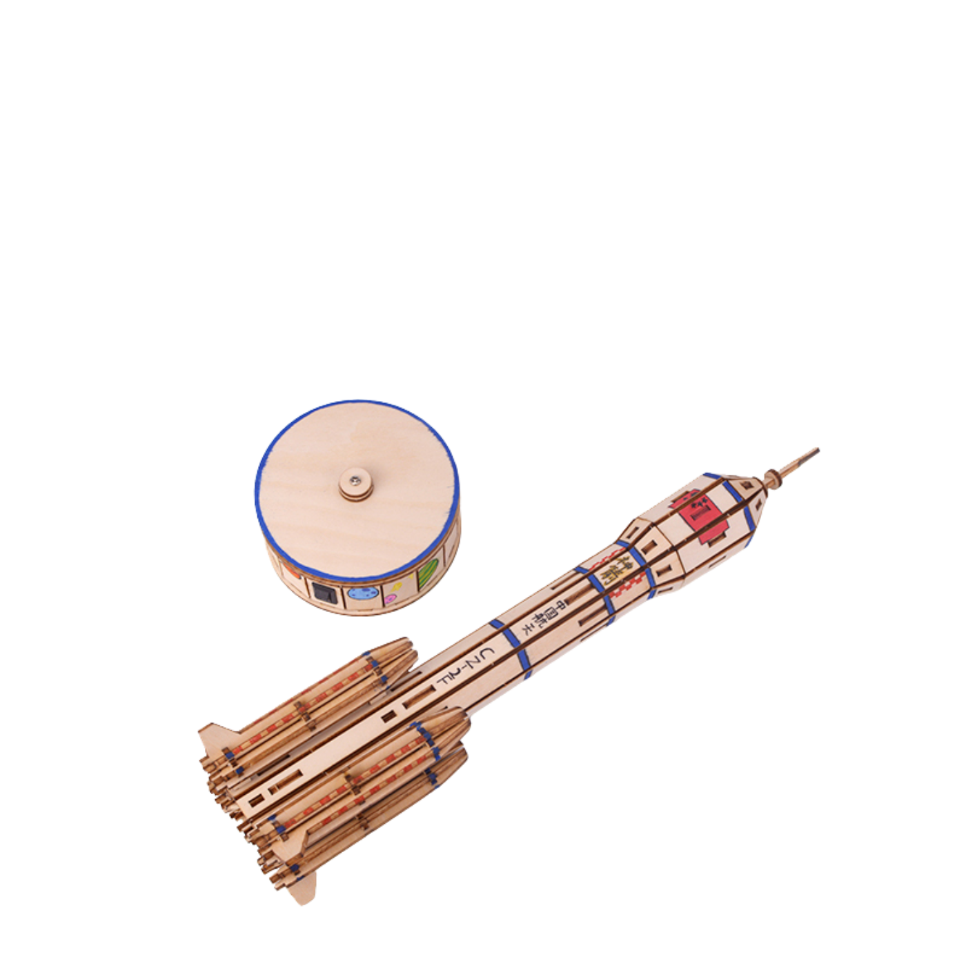 Pludo STEM Kit Mission to Orbit – DIY Educational Toy for Kids 11–14 | Grade 6–8 Rocket Model -DIY Kit -Pludo Education Kit -Robocraze