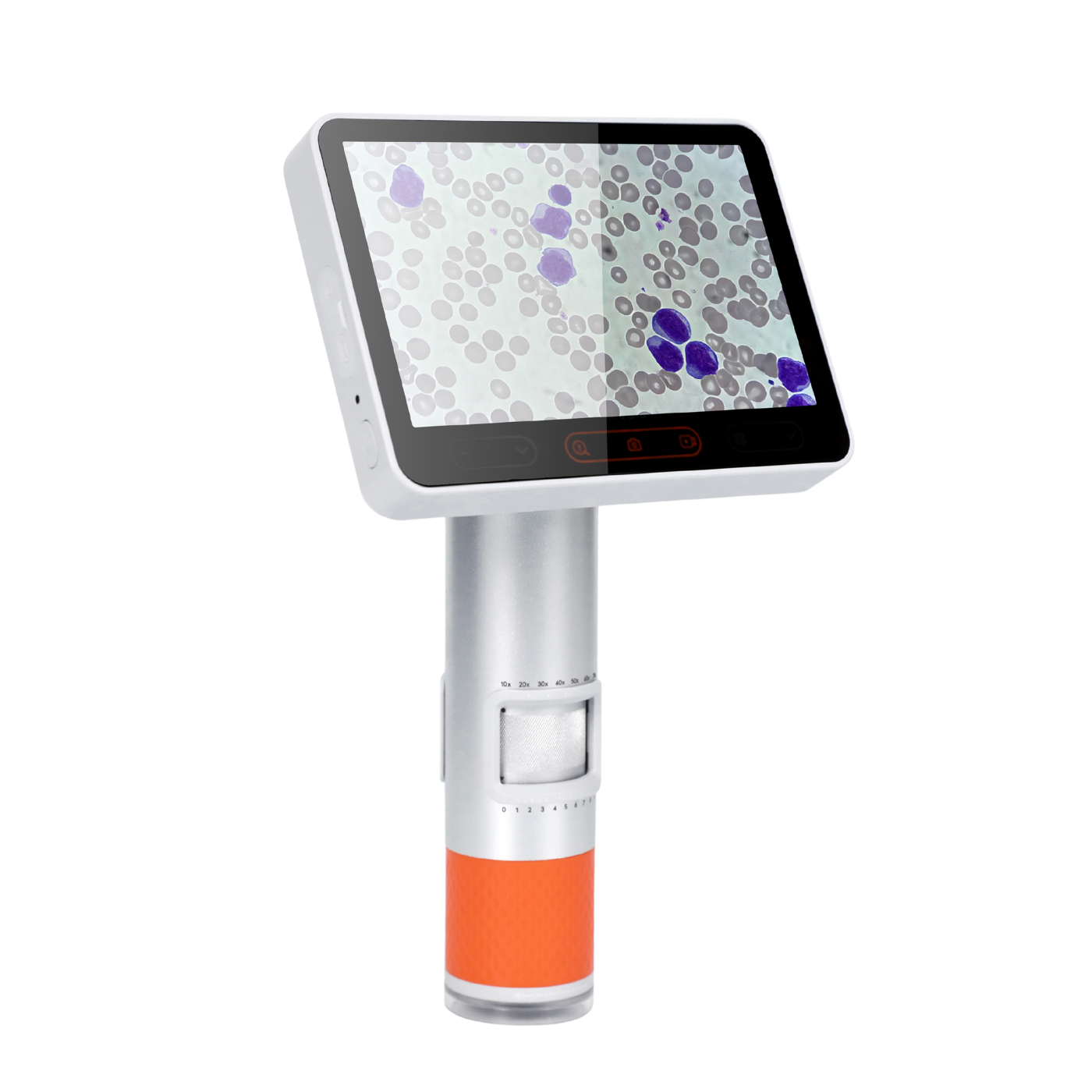 MatataStudio MX2-AS Portable Digital Microscope with 4.3-Inch 1080P Screen for Kids