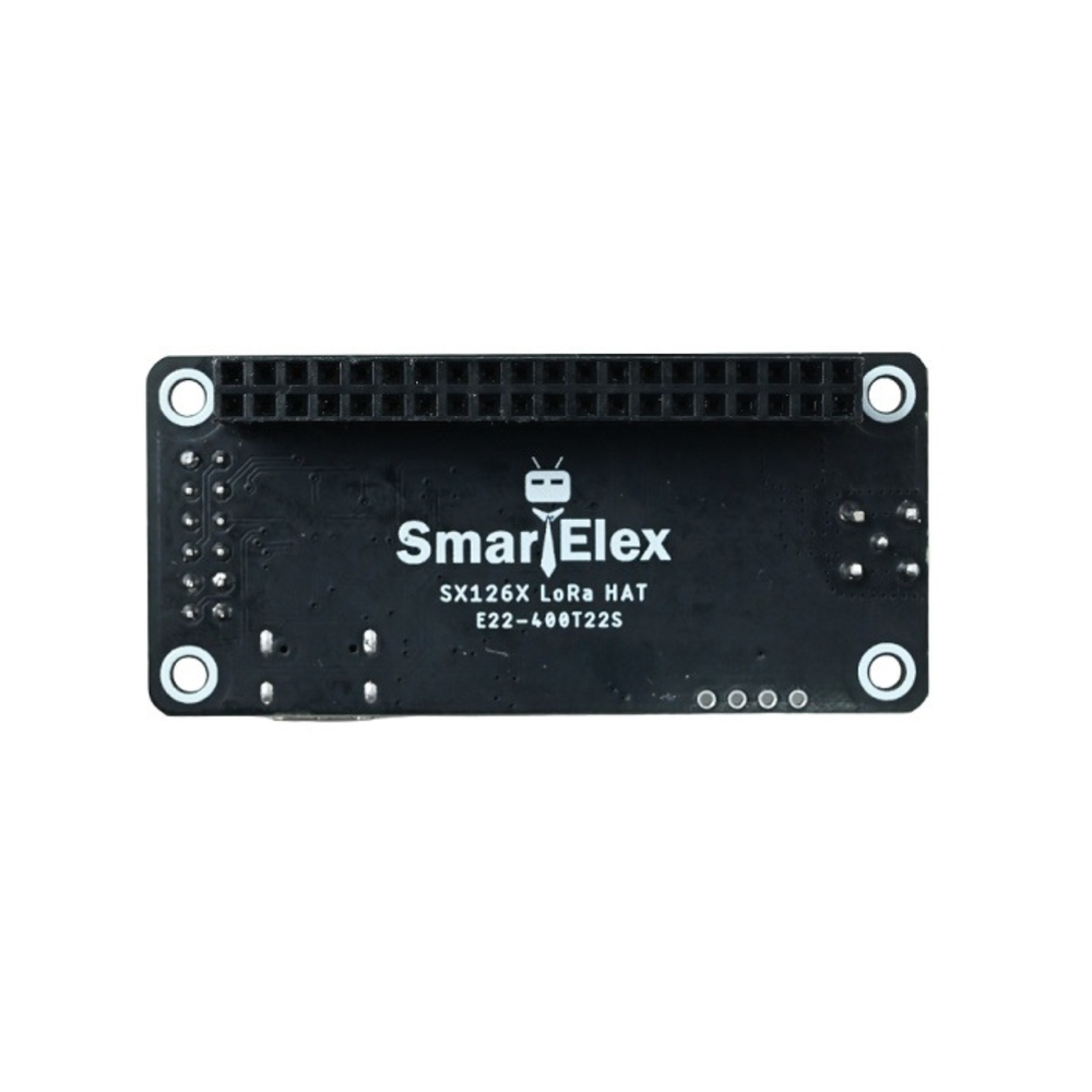 SmartElex SX1268 433MHz E22-400T22S LoRa HAT for Arduino, Raspberry Pi and STM32 - robocraze