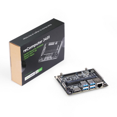 reComputer J401 Carrier Board for Jetson Orin Nano & Orin NX – Open-Source Expansion Board (Without Power Adapter)