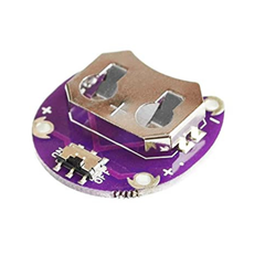 LilyPad CR2032 Coin Cell Battery Holder -Robocraze