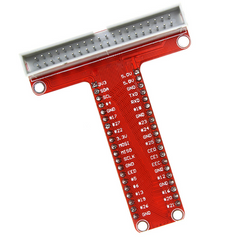 T-Cobbler with Cable – Compact Raspberry Pi Power Cable for GPIO expansion. -Robocraze